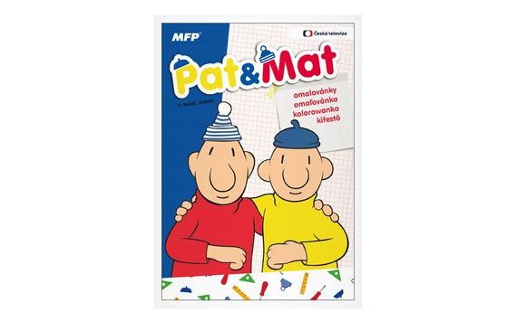 COLORING BOOK A4 PAT AND MAT 5300921
