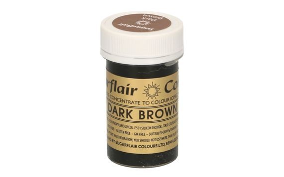 HNĚDÁ GELOVÁ BARVA DARK BROWN 25 G