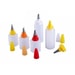 CAKE DECORATING PIPING CONTAINERS WITH PIPING NOZZLES 16 PC. - PIPPING BAGS AND TIPS - PASTRY NECESSITIES