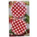 ECO METAL LID 66 POLKA DOTS - SET OF 10 - ZAVAŘOVÁNÍ A KONZERVACE - KITCHEN UTENSILS