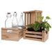 NATURAL WOOD DECORATIVE BOX A 36X26X16 CM - HOME DECORATION - HOMEWARE