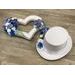 WEDDING DECORATION FOR 2 CARS - TOP HAT AND HEART - BLUE-WHITE - 2ND QUALITY (USED) - WEDDING - BY TOPIC