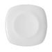 SHALLOW SQUARE PLATE, WHITE 24 CM - MONA COLLECTION - PLATES - KITCHEN UTENSILS