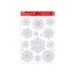 CHRISTMAS WINDOW FILM GLITTER VA011 20X30CM - HOME DECORATION - HOMEWARE
