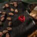 HAZELNUT HEART - HAND PAINTED LUXURY MARBLE PRALINE BY JANKA - DÁRKOVÉ ČOKOLÁDKY - RAW MATERIALS