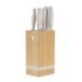 BAMBOO KNIFE SET WITH STAND, 6 PIECES SAHARA COLLECTION - KNIFE SETS - KITCHEN UTENSILS