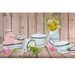 GREEN ENAMEL POT LOUKA 16 CM WITH LID - POTS AND SAUCEPANS - KITCHEN UTENSILS