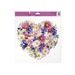 WINDOW FILM 6865 FLORAL HEART 30X33.5 CM - WALL STICKERS - HOMEWARE