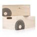 MANDALA WOODEN BOX 31X21X13 CM - HOME DECORATION - HOMEWARE