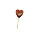 CHOCOLATE HEART MILK CHOCOLATE - CHOCOLATE DECORATION - RAW MATERIALS