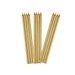 LONG GOLD BIRTHDAY CANDLES - CAKE CANDLES, BIRTHDAY CANDLES{% if kategorie.adresa_nazvy[0] != zbozi.kategorie.nazev %} - PASTRY NECESSITIES{% endif %}