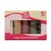 FUNCAKES SUGAR PASTE MULTIPACK SPARKLING PALETTE 5X100G - COATING MATERIALS (FONDANT) - RAW MATERIALS