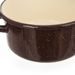 BROWN ENAMELLED CASSEROLE 1 L TM2 - POTS AND SAUCEPANS - KITCHEN UTENSILS