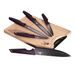 6-PIECE KNIFE SET WITH NON-STICK COATING + CUTTING BOARD - PURPLE ECLIPSE COLLECTION - KNIFE SETS{% if kategorie.adresa_nazvy[0] != zbozi.kategorie.nazev %} - KITCHEN UTENSILS{% endif %}