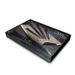 KNIFE SET WITH NON-STICK COATING + CUTTING BOARD 6 PCS BLACK SILVER COLLECTION - KNIFE SETS - KITCHEN UTENSILS
