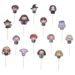 HARRY POTTER CAKE TOPPERS, SET OF 15 ICONIC CHARACTERS - FOR MUFFINS AND CUPCAKES - FOR BAKING