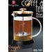 KONVIČKA NA ČAJ A KÁVU FRENCH PRESS 600 ML ROSEGOLD COLLECTION - ČAJNÍKY A ČAJOVÉ KONVICE - KUCHYŇSKÉ POTŘEBY