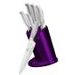 6-PIECE KNIFE SET IN STAND ROYAL PURPLE METALLIC LINE KIKOZA COLLECTION BERLINGERHAUS BH-2269 - KNIFE SETS{% if kategorie.adresa_nazvy[0] != zbozi.kategorie.nazev %} - KITCHEN UTENSILS{% endif %}