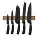 6-PIECE KNIFE SET WITH MAGNETIC HOLDER - MATTE BLACK COLLECTION - KNIFE SETS{% if kategorie.adresa_nazvy[0] != zbozi.kategorie.nazev %} - KITCHEN UTENSILS{% endif %}