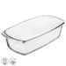 GLASS BAKING DISH FOR BREAD, CAKE, AND TERRINE 27X14X7 CM - BREAD MOLDS - FOR BAKING