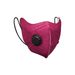 RESPIRATORY PROTECTIVE MASK KN95 WITH EXHALATION VALVE - BURGUNDY - OCHRANNÉ MASKY - HOMEWARE