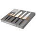 6-PIECE KNIFE SET WITH MAGNETIC HOLDER - BLACK ROSE COLLECTION - KNIFE SETS - KITCHEN UTENSILS