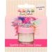 EDIBLE POWDER COLOUR SPARKLE DUST - SHIMMERING PINK - POWDER PAINT WITH GLITTER - RAW MATERIALS