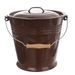 BROWN ENAMEL LID FOR 10L BUCKET - POTS AND SAUCEPANS - KITCHEN UTENSILS