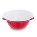 DOT ENAMEL MIXING BOWL, 26 CM - BOWLS AND BOWLS - FOR BAKING