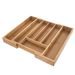 BAMBOO SLIDING SIDEBOARD - 26/40X35,5X4,5 CM - CUTLERY - KITCHEN UTENSILS