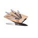 KNIFE SET + CUTTING BOARD 6 PCS MOONLIGHT EDITION - KNIFE SETS{% if kategorie.adresa_nazvy[0] != zbozi.kategorie.nazev %} - KITCHEN UTENSILS{% endif %}