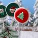 EDIBLE CHRISTMAS SUGAR DECORATIONS - NORTH POLE EXPRESS (PACK OF 12) - CONFECTIONERY DECORATING AND SPRINKLES - RAW MATERIALS