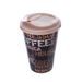 POHÁR PLAST COFFEE VÍČKO 0,45 L - HRNKY A SKLENICE - NA STŮL