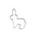 DOUGH CUTTER HARE SITTING - EASTER COOKIE CUTTERS{% if kategorie.adresa_nazvy[0] != zbozi.kategorie.nazev %} - FOR BAKING{% endif %}