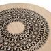 DREVENÁ PODLOŽKA POD KVETINÁČ MANDALA 20 CM - KUCHYNSKÉ POTREBY