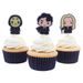 HARRY POTTER CAKE TOPPERS, SET OF 15, DARK ARTS - CAKE TOPPERS - PASTRY NECESSITIES