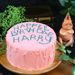 HARRY POTTER "HAPPEE BIRTHDAE" HAGRID EDIBLE SUGAR CAKE TOPPER - 20 CM - EDIBLE PAPER - RAW MATERIALS