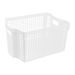 STACKABLE PLASTIC BASKET 28X19.5X14.5 CM - BASKETS - HOMEWARE