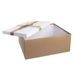 PAPER GIFT BOX GOLD/WHITE 10 PCS - GIFT WRAPPING - CELEBRATIONS AND PARTIES