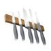 6-PIECE KNIFE SET WITH MAGNETIC HOLDER IN ACACIA WOOD - ASPEN COLLECTION - KNIFE SETS - KITCHEN UTENSILS