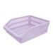 TINA PLASTIC ORGANIZER BASKET 25.5X30X9.5 CM - BASKETS - HOMEWARE