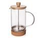 GLASS/STAINLESS STEEL/BAMBOO COFFEE POT CORK 1 L - DRINKS - KITCHEN UTENSILS