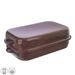 BROWN ROASTING PAN WITH LID (38.5X25 CM) - PEKÁČE A PLECHY{% if kategorie.adresa_nazvy[0] != zbozi.kategorie.nazev %} - FOR BAKING{% endif %}