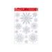 CHRISTMAS WINDOW FILM GLITTER VA011 20X30CM - HOME DECORATION - HOMEWARE
