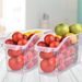 TINA PLASTIC ORGANIZER BASKET 13X30X17 CM - BASKETS - HOMEWARE