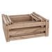 NATURAL WOOD DECORATIVE BOX A 36X26X16 CM - HOME DECORATION - HOMEWARE