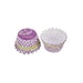 CONFECTIONERY PAPER CASES 50 X 35 MM (100 PC.) - SWEET VIOLET - BAKING CUPCAKES - FOR BAKING