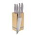 BAMBOO KNIFE SET WITH STAND 6 PCS TAUPE COLLECTION - KNIFE SETS{% if kategorie.adresa_nazvy[0] != zbozi.kategorie.nazev %} - KITCHEN UTENSILS{% endif %}