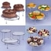 CAKE STAND - TIERS NEXT TO EACH OTHER - CAKE STANDS - ON THE TABLE