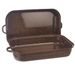 BROWN ROASTING PAN WITH LID (38.5X25 CM) - PEKÁČE A PLECHY - FOR BAKING